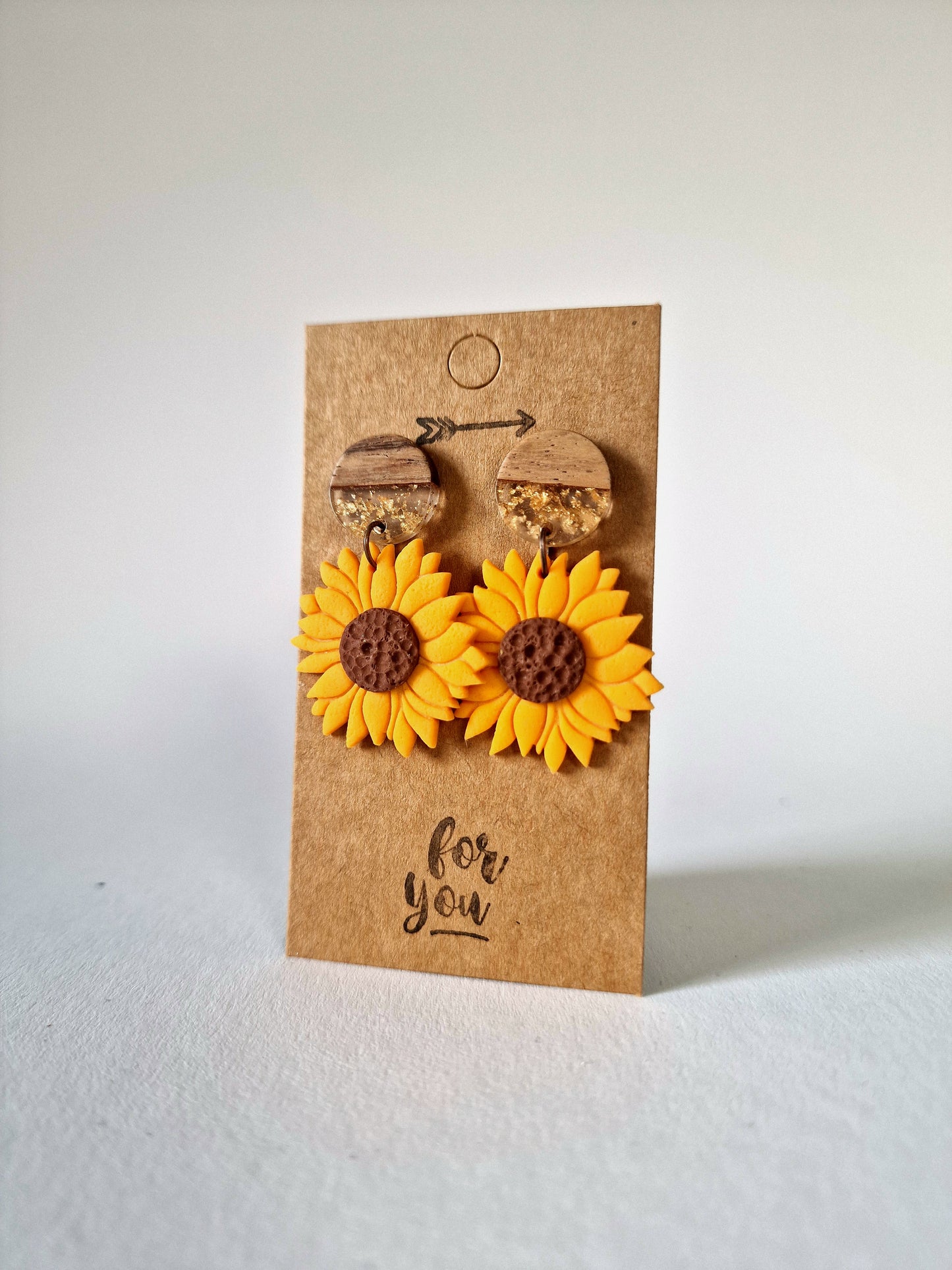 "Sunflowers" earrings