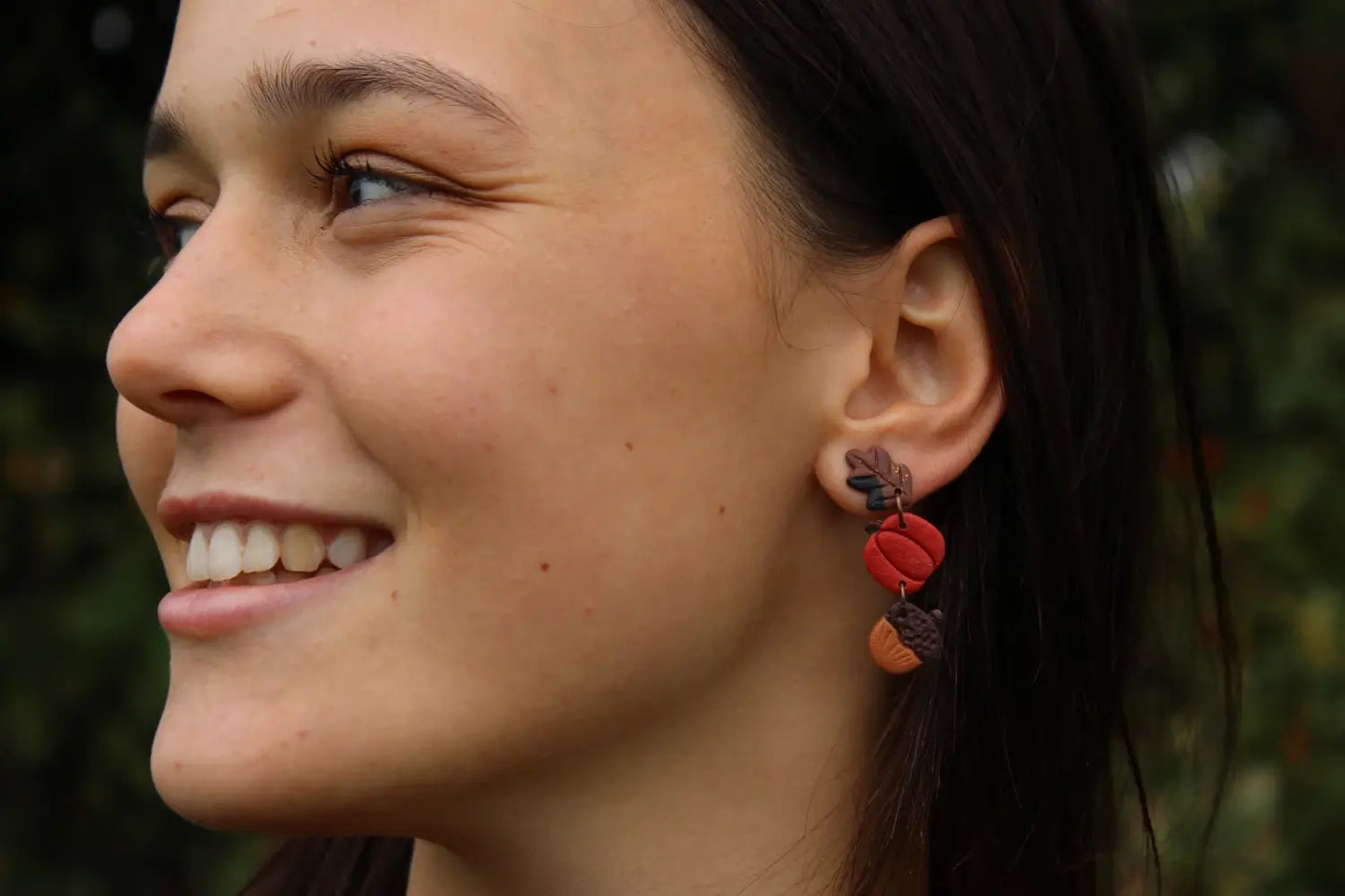 "Charms of fall" earrings