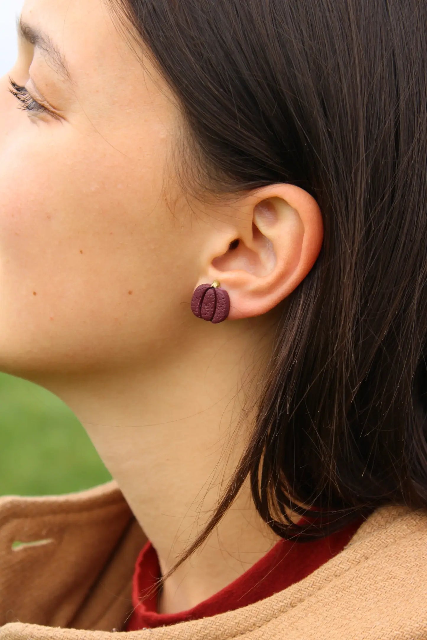"Tiny pumpkins" earrings