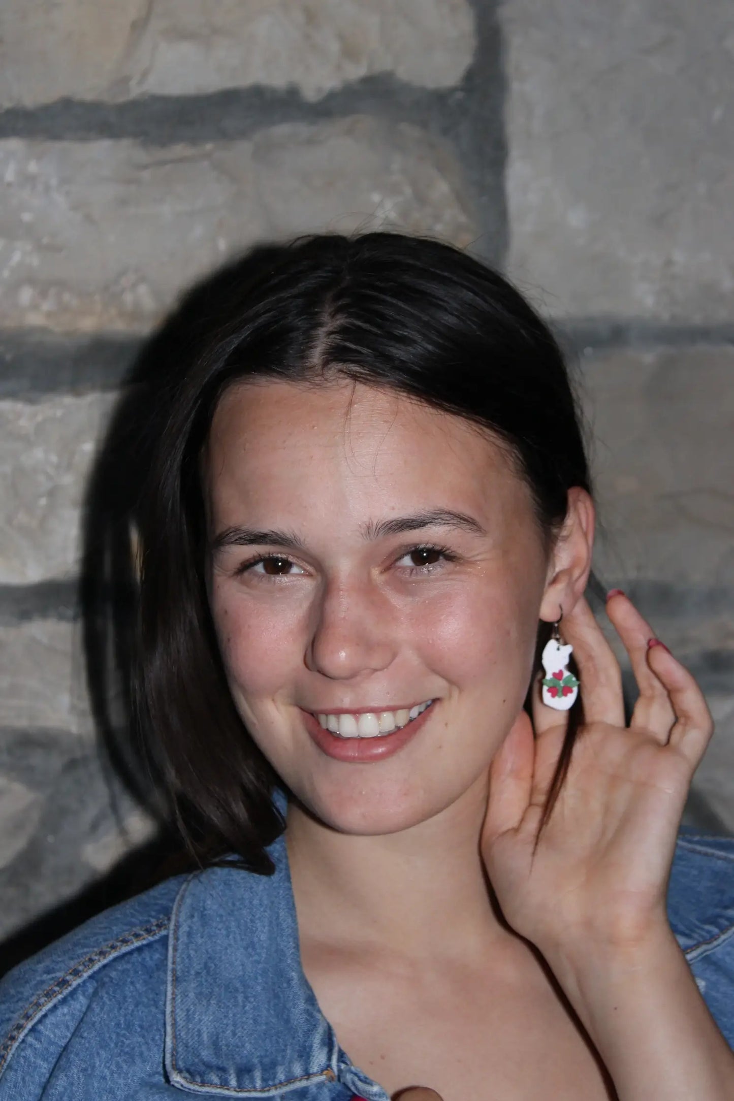 "Body is a temple" earrings