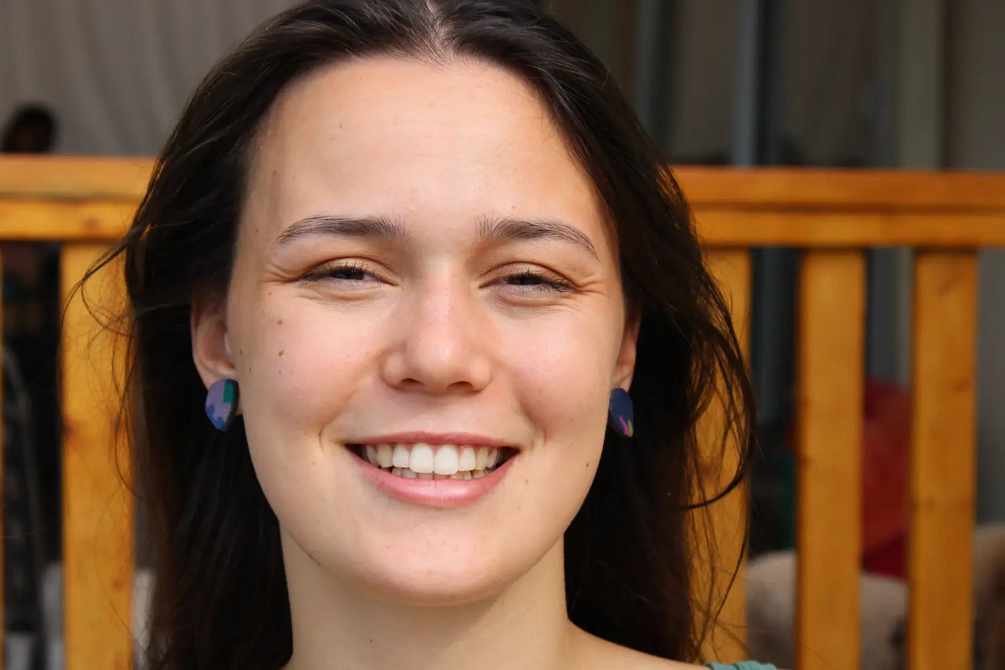 "Mixed pattern IV" earrings