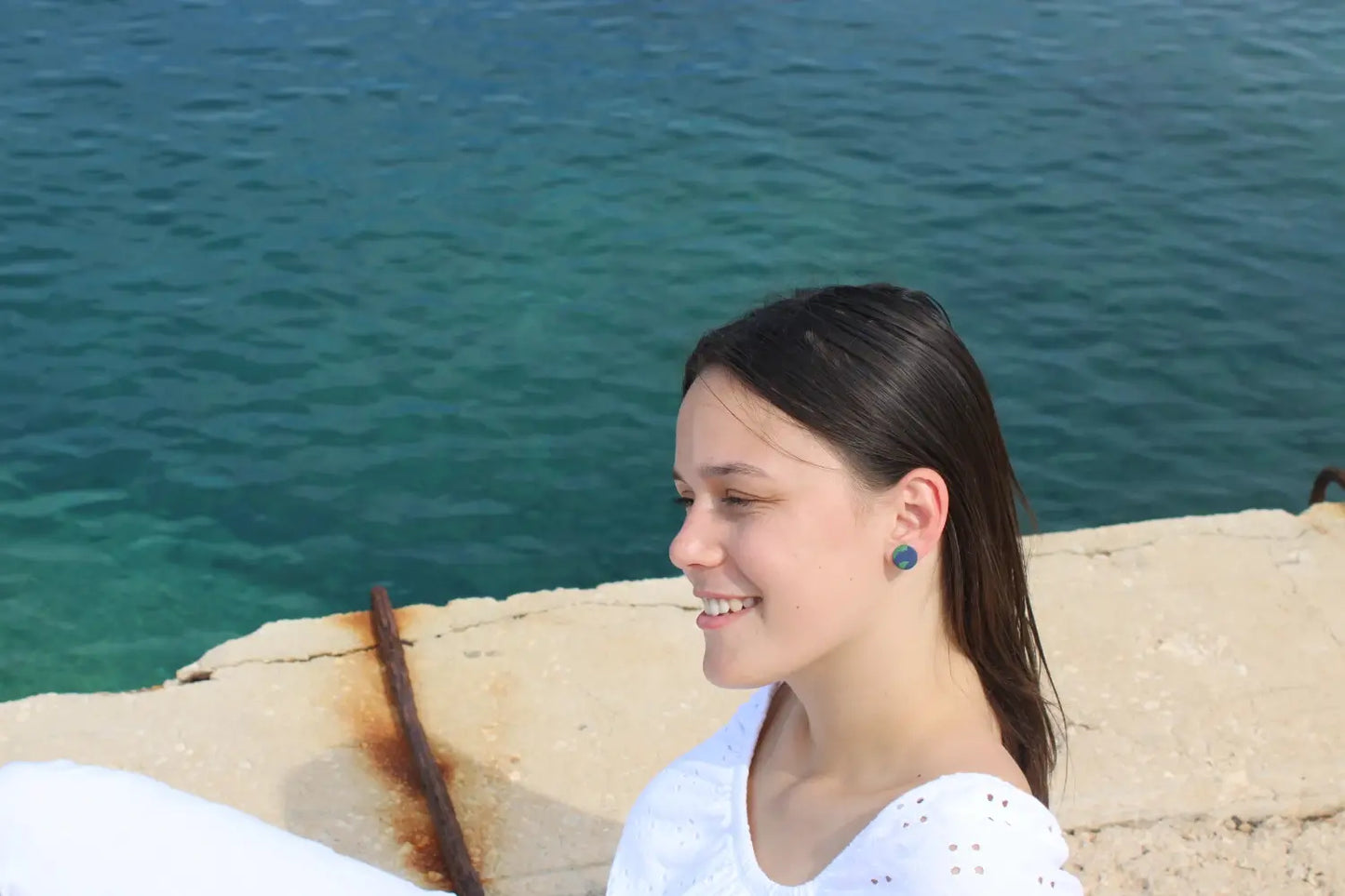 "Our planet" earrings