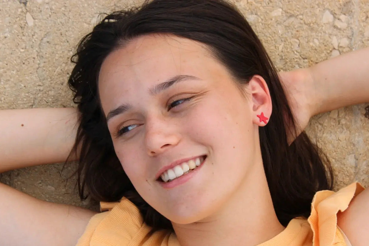 "Starfish" earrings