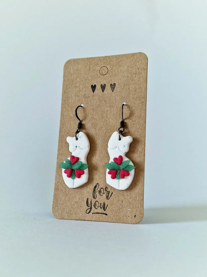 "Body is a temple" earrings