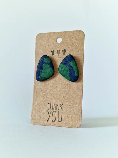 "Piece of Earth" earrings