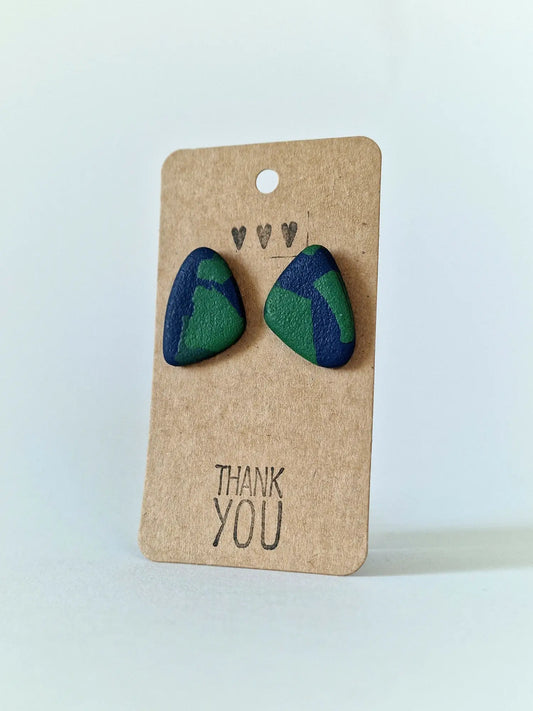 "Piece of Earth" earrings