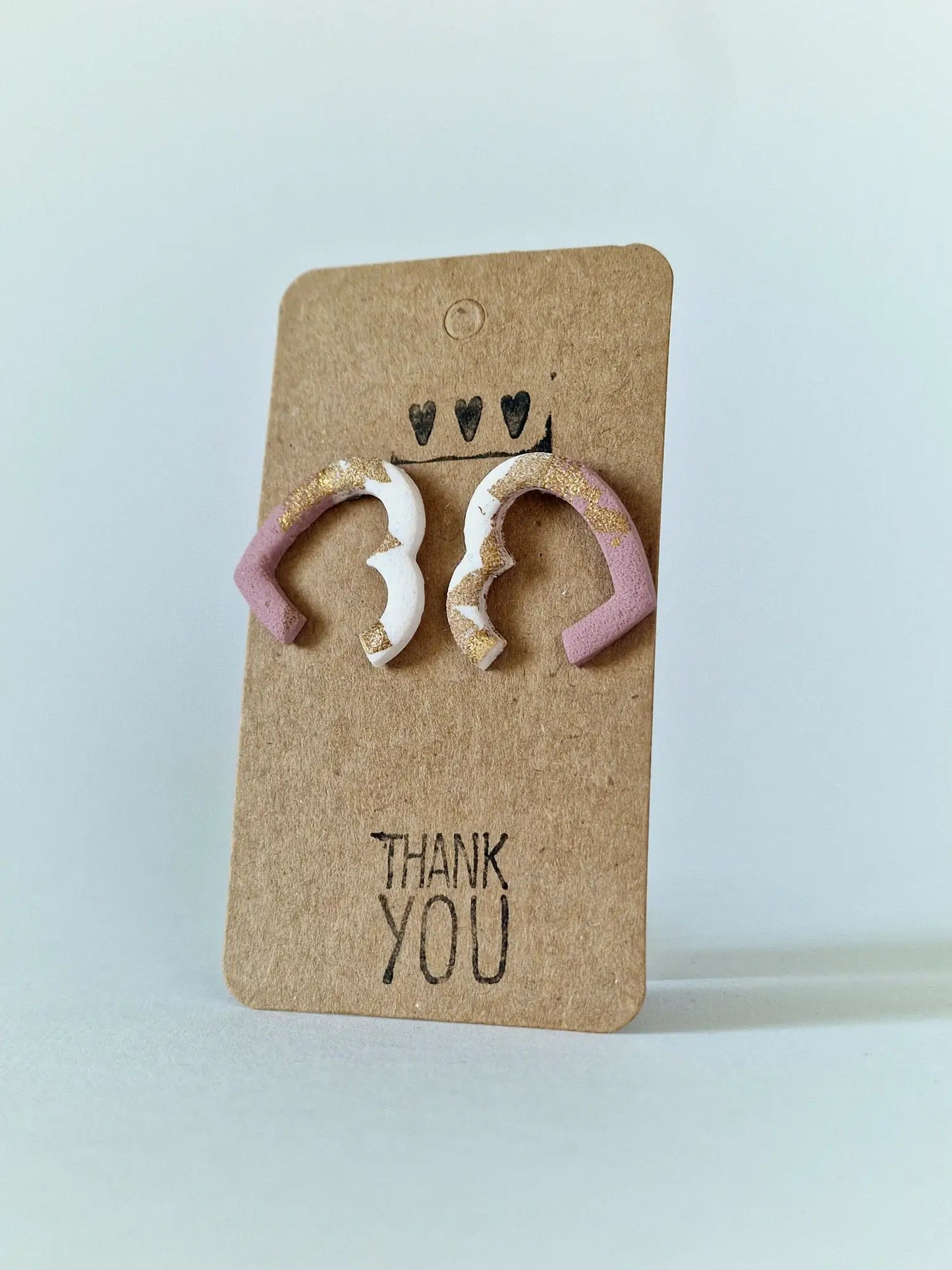 "Heart to come by" earrings