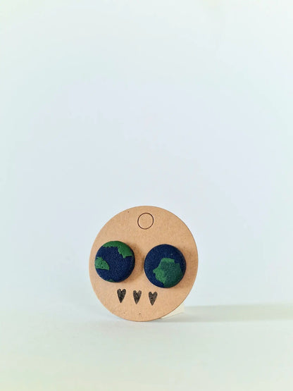 "Our planet" earrings