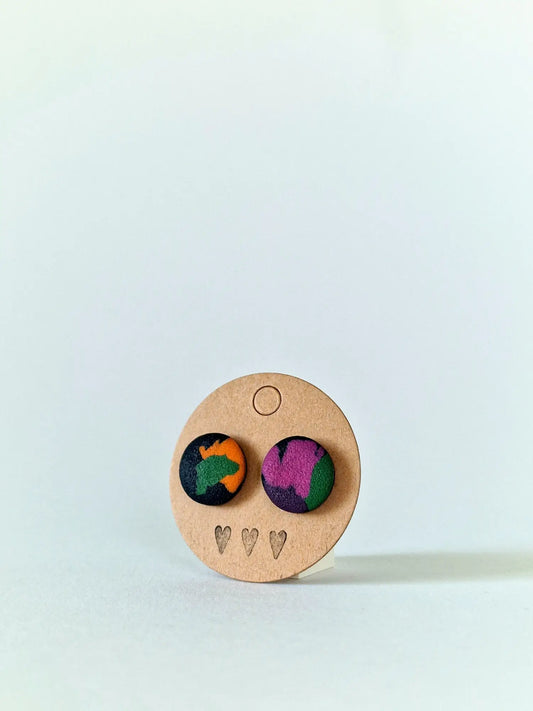 "Mixed pattern I" earrings