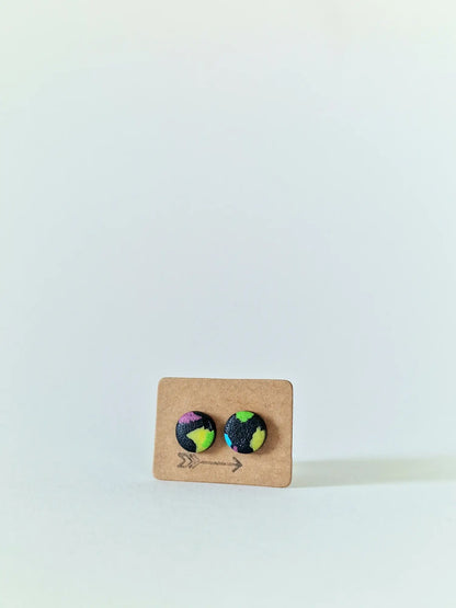 "Mixed pattern II" earrings
