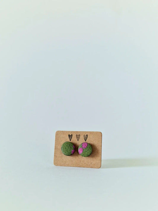 "Mixed pattern III" earrings