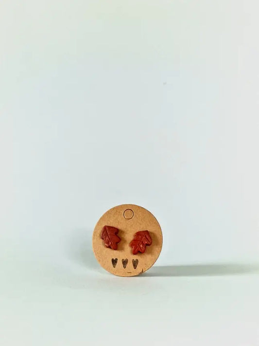 "Tiny leaves of Fall" earrings