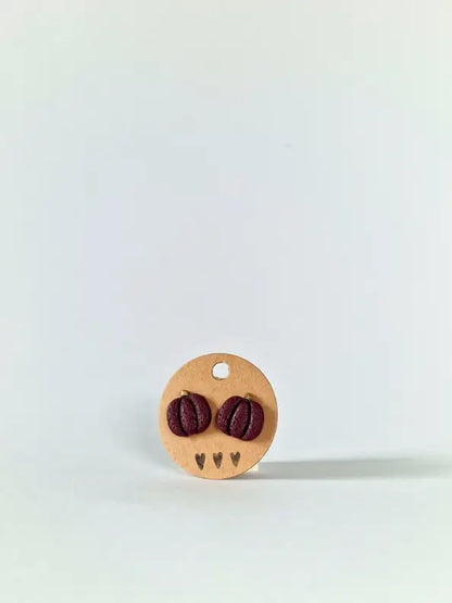 "Tiny pumpkins" earrings