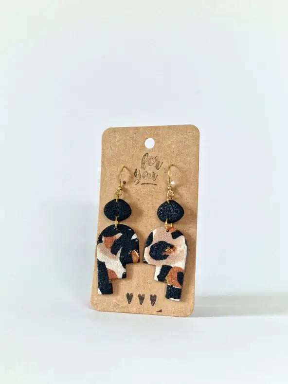 "Stairs of serenity" earrings