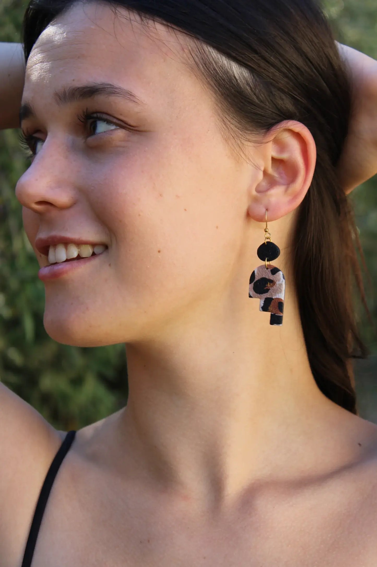 "Stairs of serenity" earrings