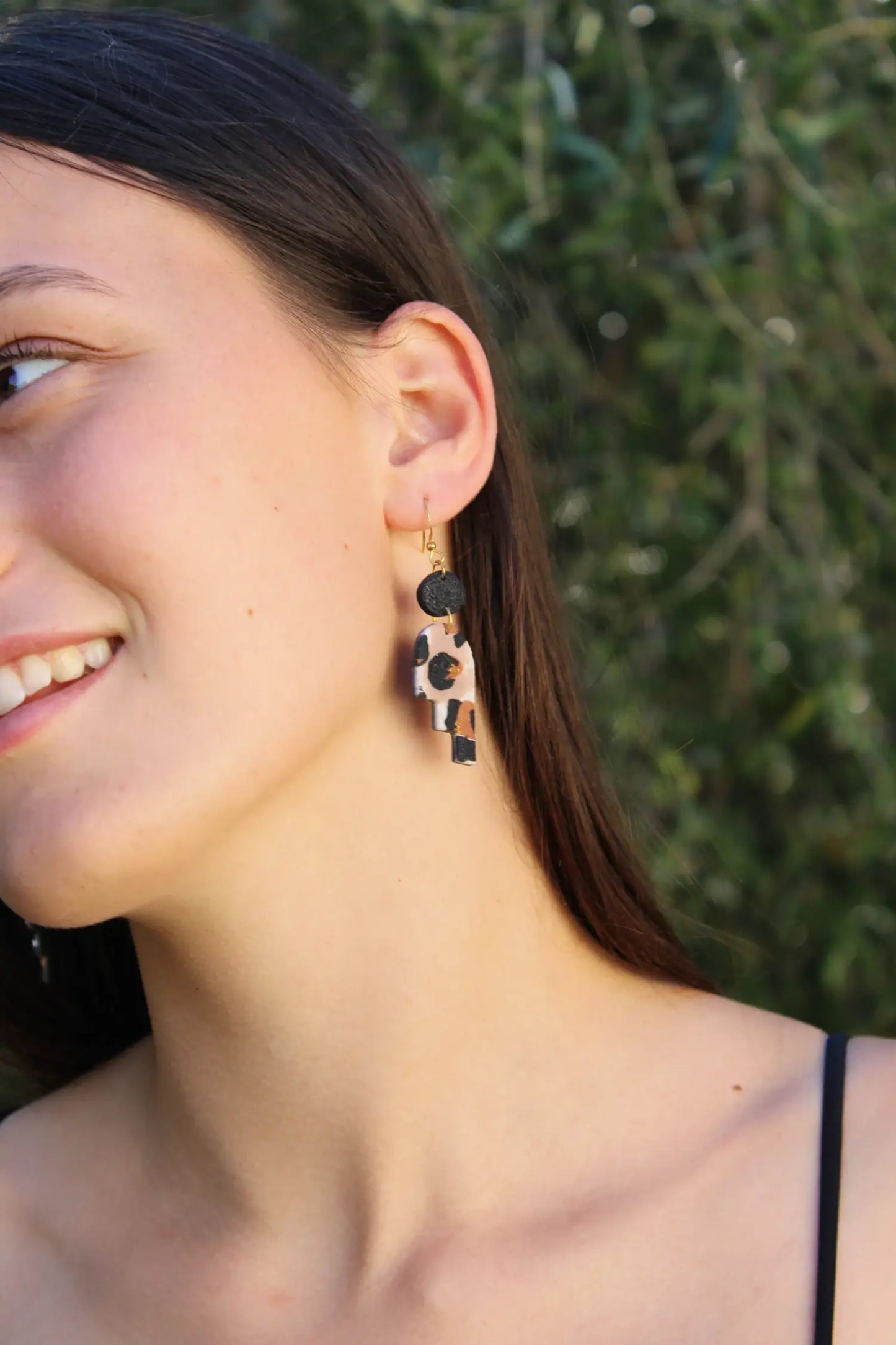 "Stairs of serenity" earrings