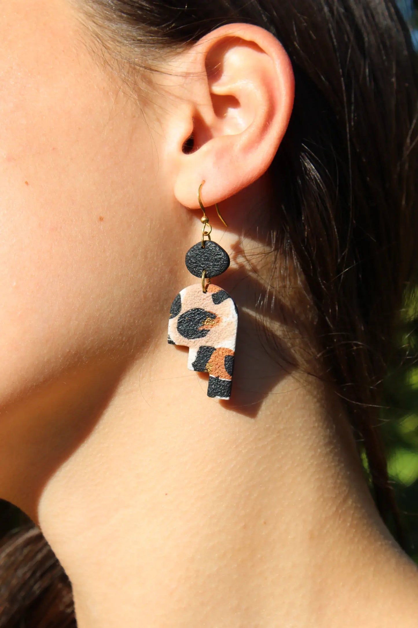 "Stairs of serenity" earrings