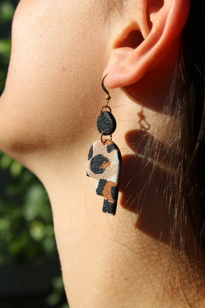 "Stairs of serenity" earrings