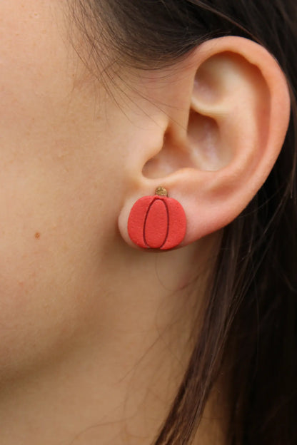 "Tiny pumpkins" earrings