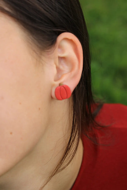 "Tiny pumpkins" earrings