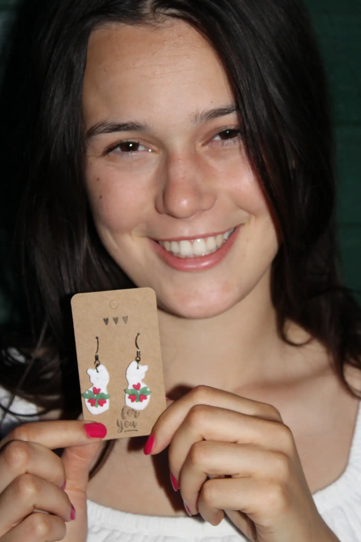 "Body is a temple" earrings