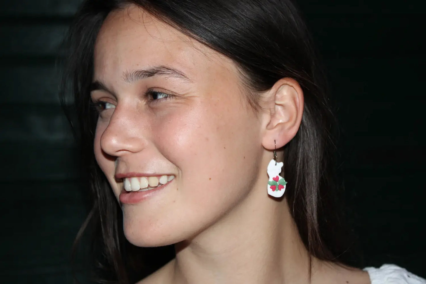 "Body is a temple" earrings