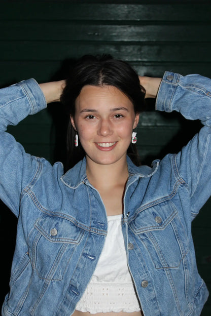 "Body is a temple" earrings