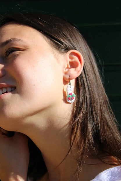 "Body is a temple" earrings