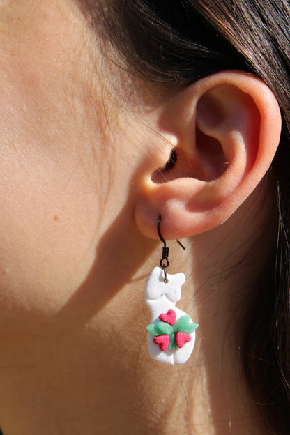 "Body is a temple" earrings