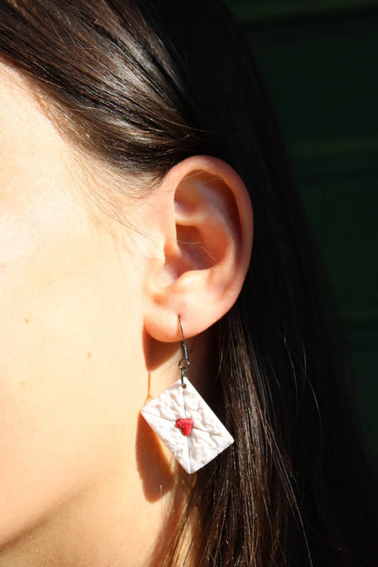 "Love letter" earrings