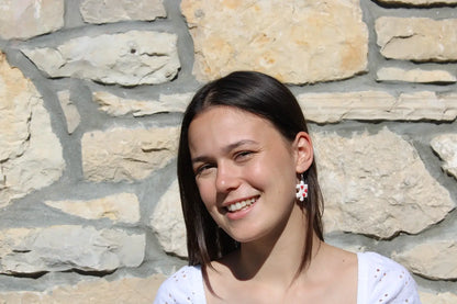 "Cupid's puzzle piece" earrings