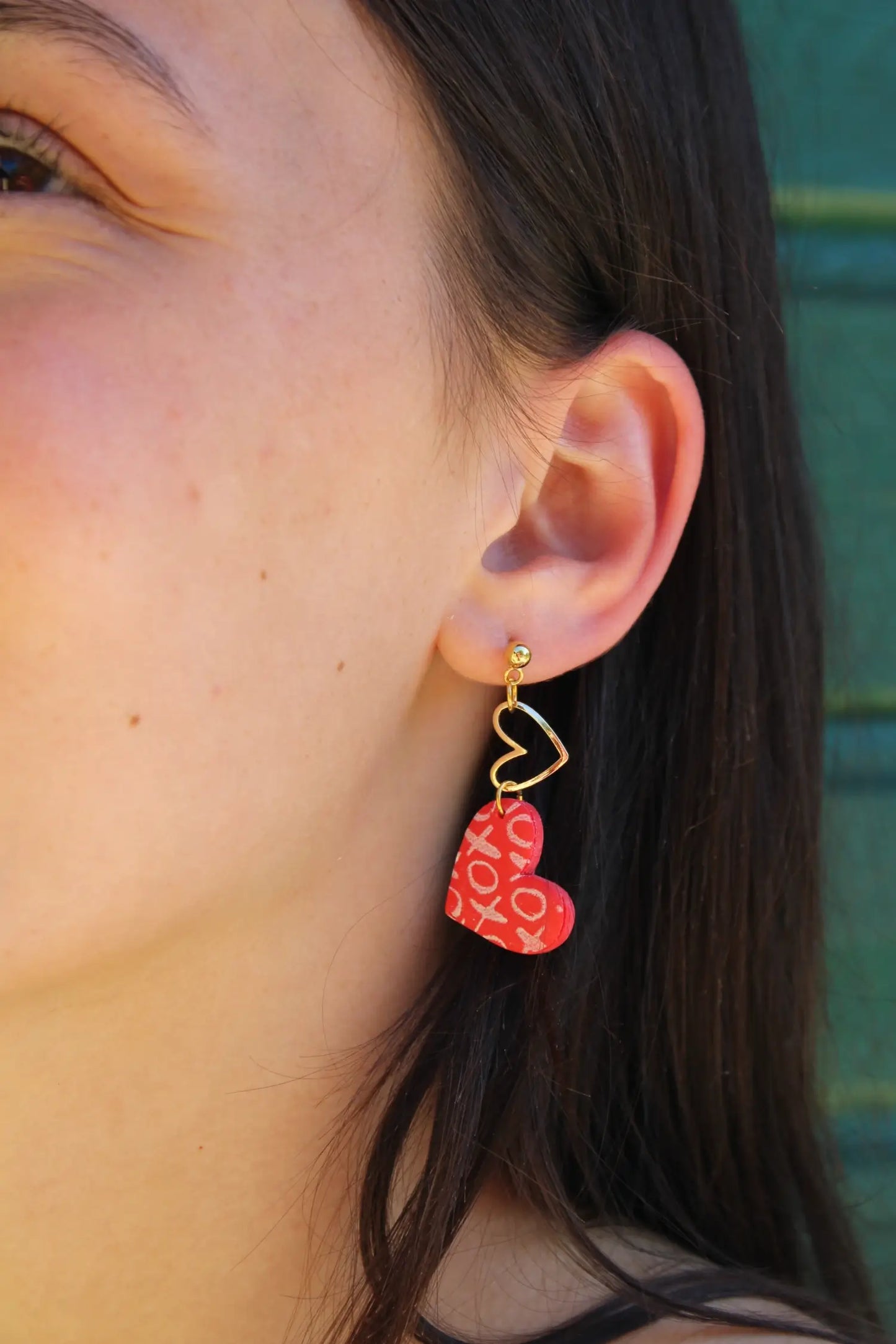 "XOXO hearts II" earrings