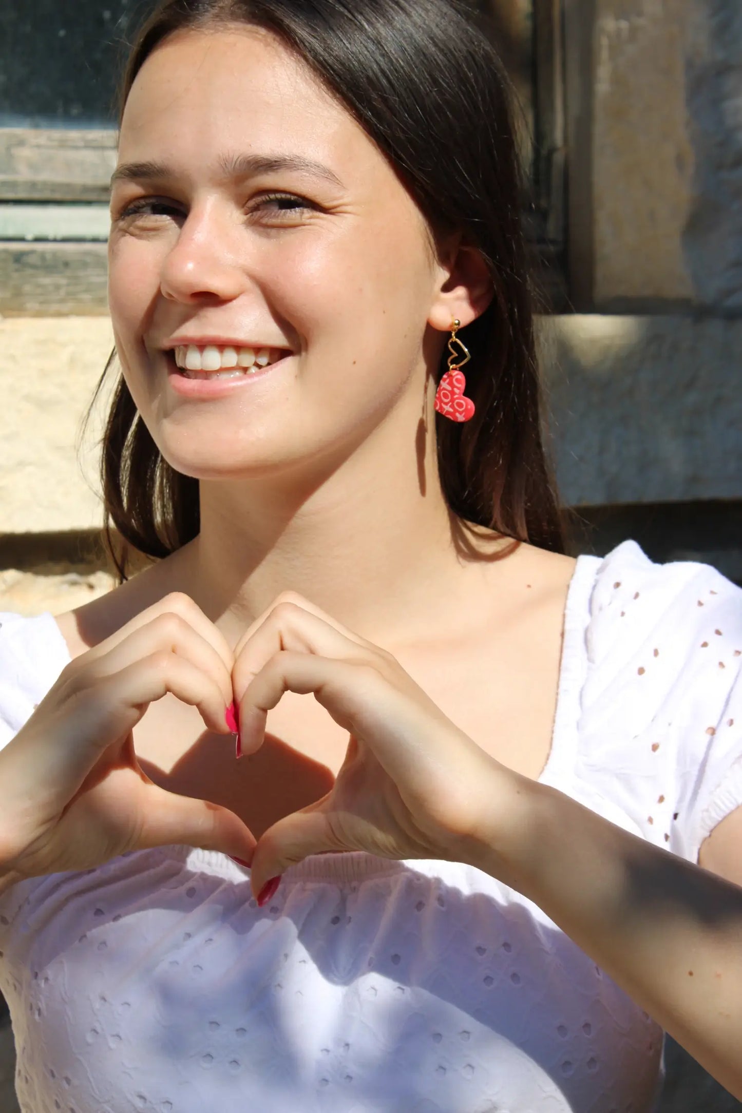 "XOXO hearts II" earrings