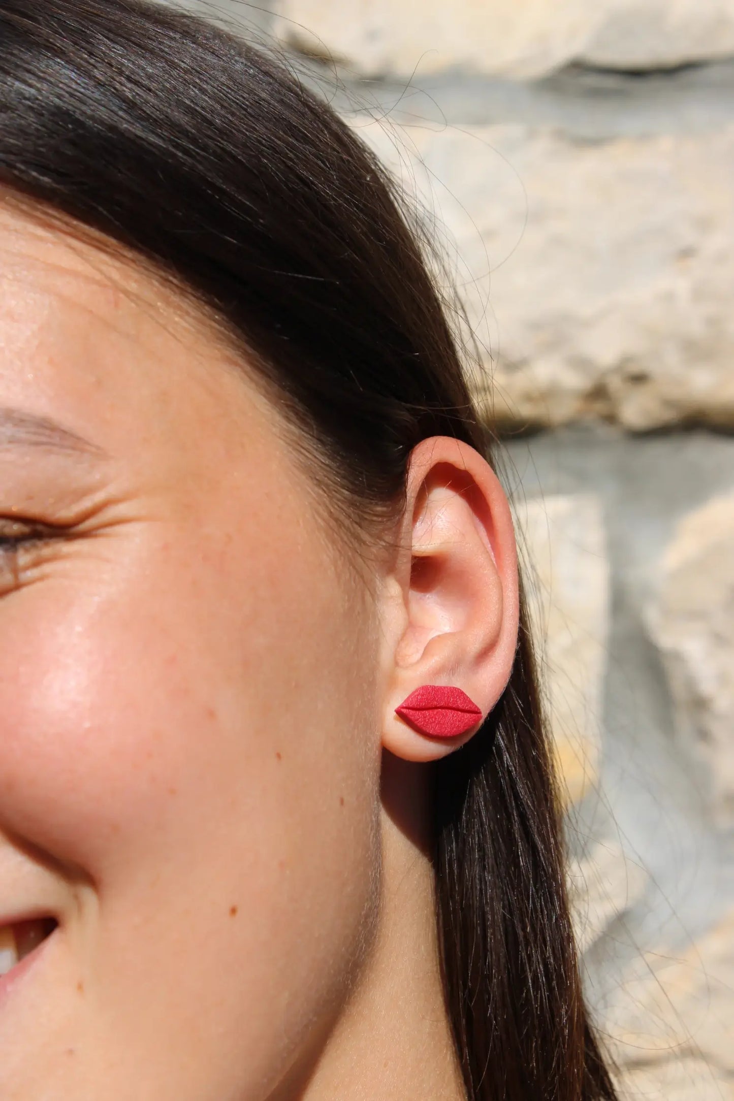 "Lips" earrings