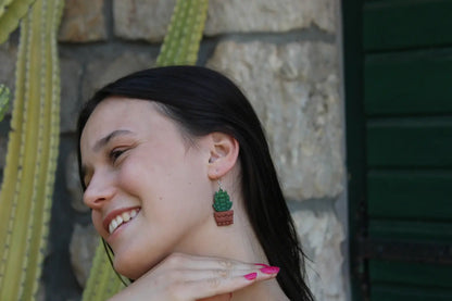 "Succulents I" earrings