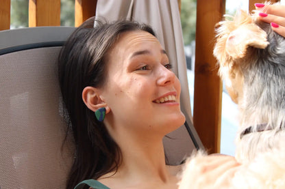 "Piece of Earth" earrings