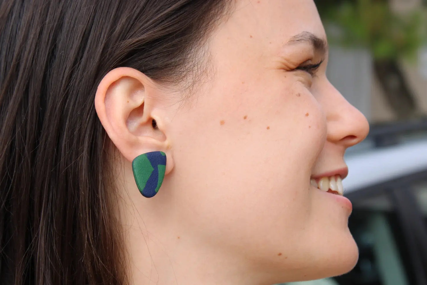 "Piece of Earth" earrings