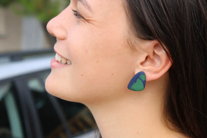 "Piece of Earth" earrings