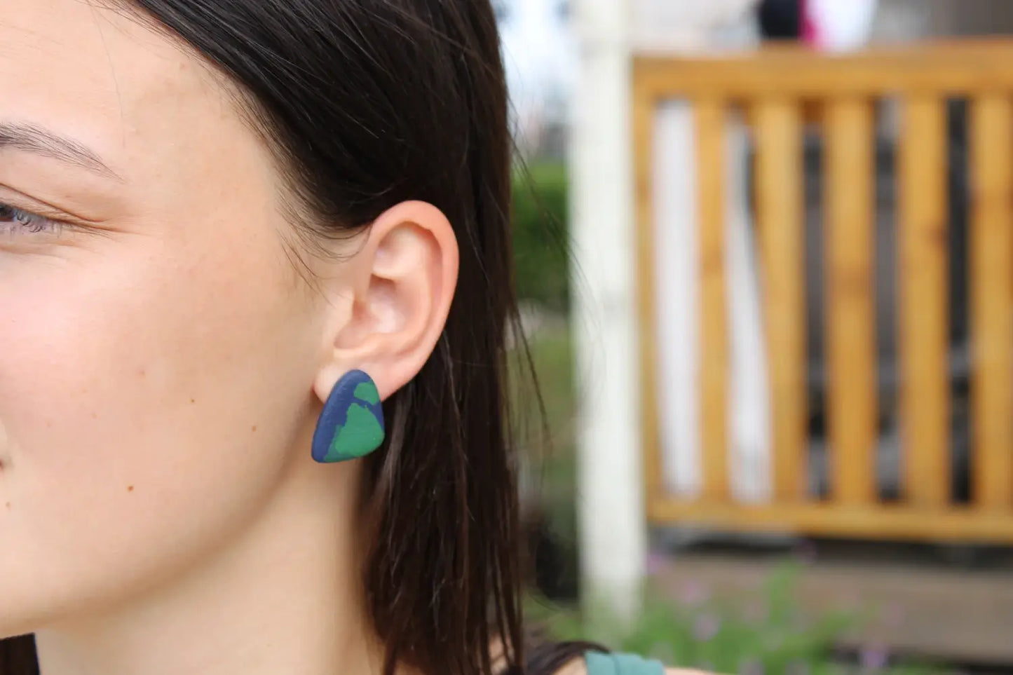 "Piece of Earth" earrings