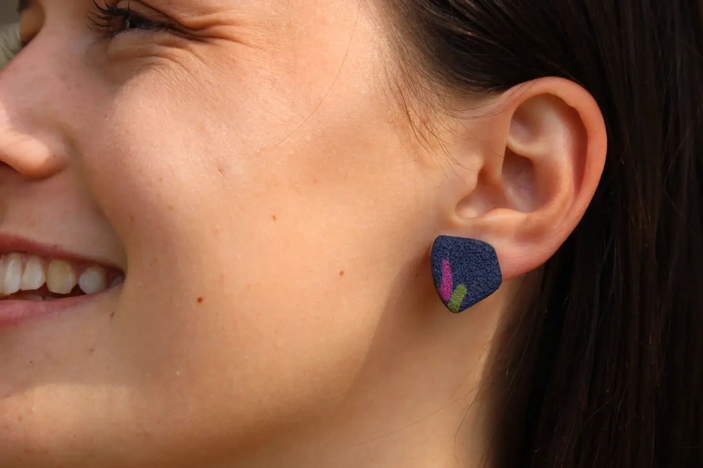 "Mixed pattern IV" earrings