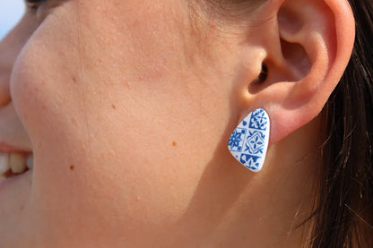 "Azulejo ceramic II" earrings