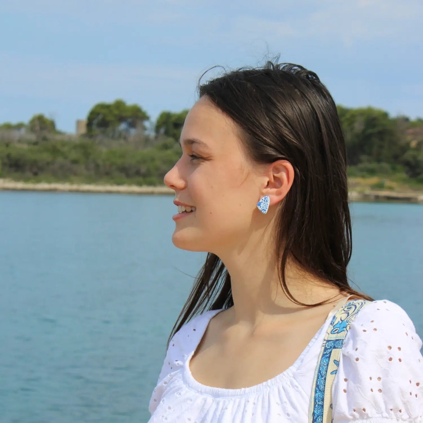 "Azulejo ceramic II" earrings