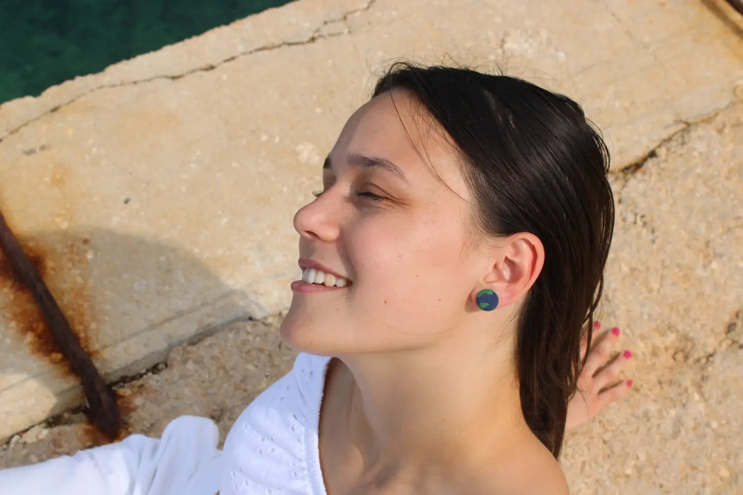 "Our planet" earrings