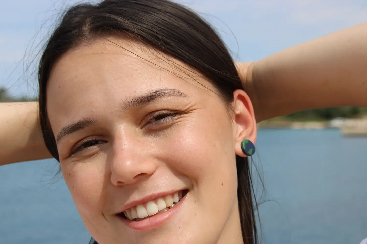 "Our planet" earrings