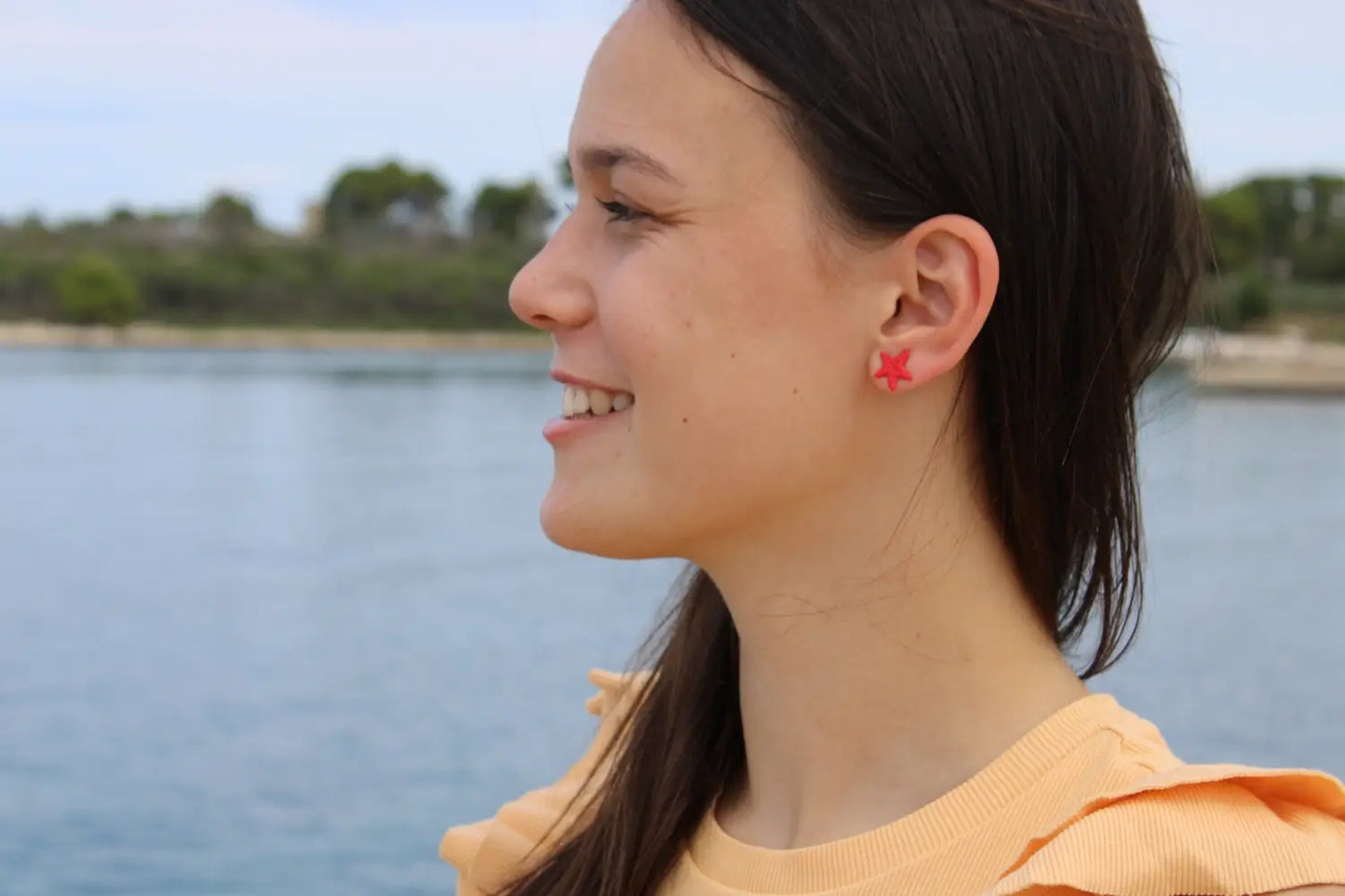 "Starfish" earrings