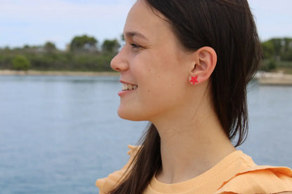 "Starfish" earrings