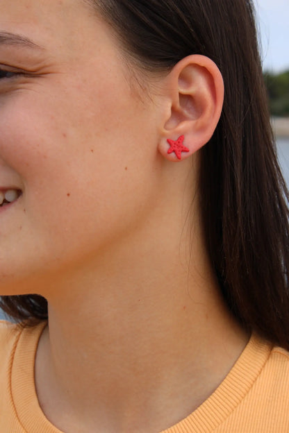 "Starfish" earrings