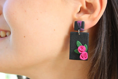 "Roses ToGo" earrings