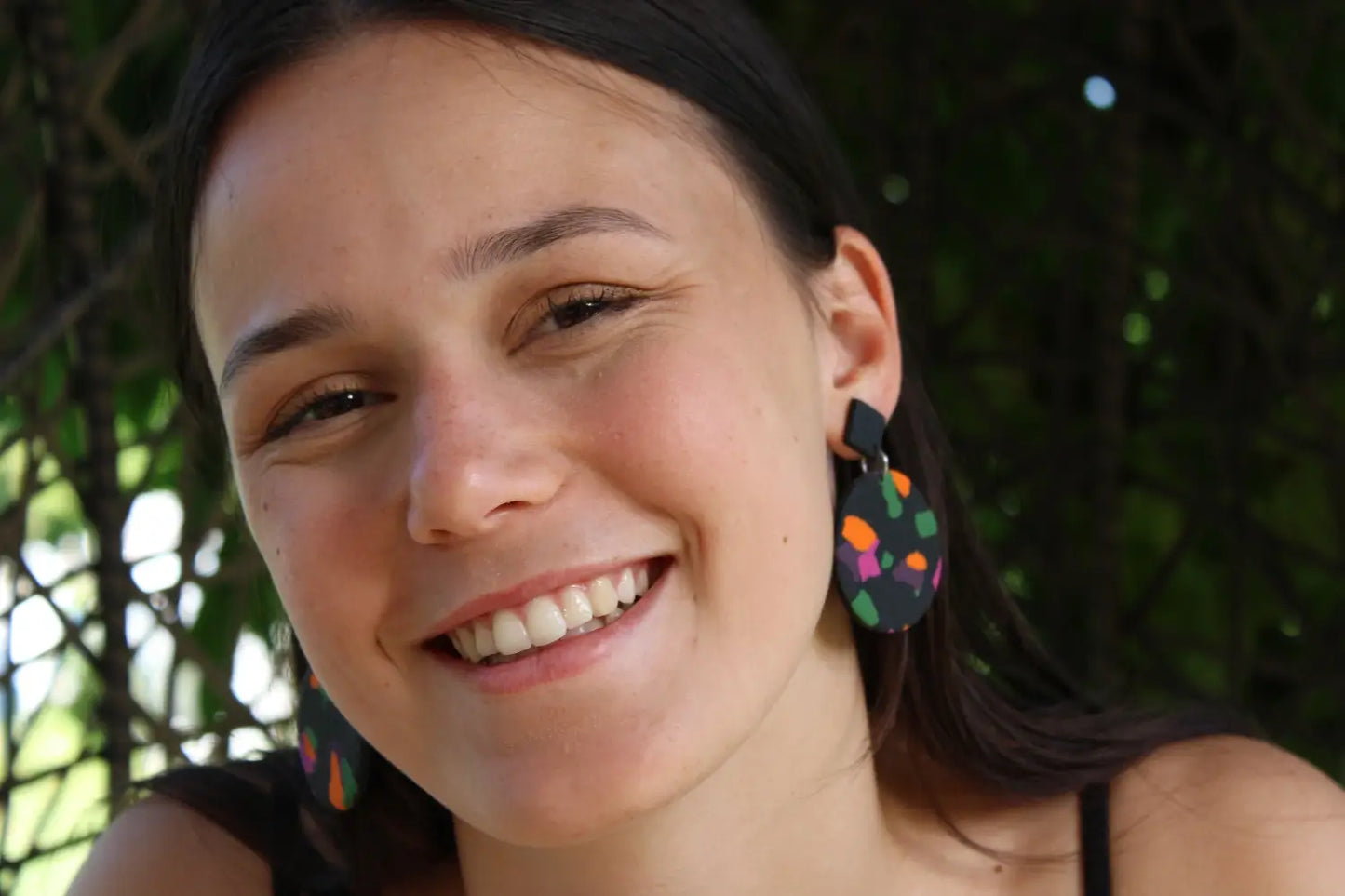 "Colorful mess" earrings