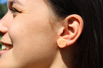 "Mismatched I" earrings